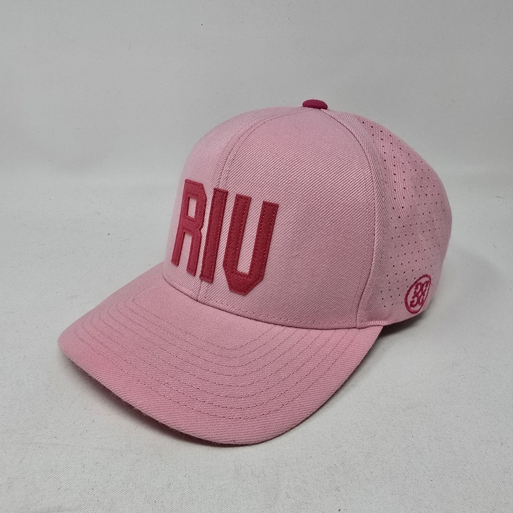 G/Fore Riviera Golf Club Hat Pink Adult Snap Back‎ Cap EUC
